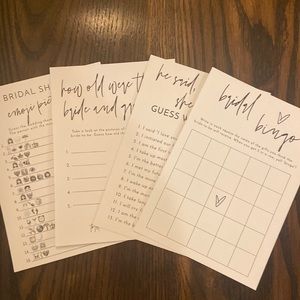 Bridal Shower Games